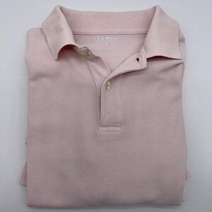L.L. Bean Pink Women's sz S 100% Cotton Polo